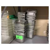Lot of stainless inserts