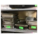 Lot of stainless steel inserts