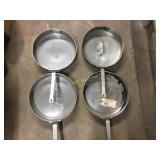 4 frying pans