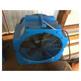 Industrial fan blower unit