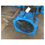 Industrial fan blower unit