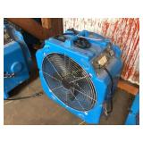 Industrial fan blower unit