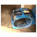 Industrial fan blower unit