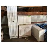 Four piece cabinet set