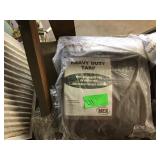 Heavy duty 30' x 50' brown tarp