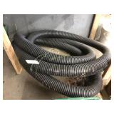 Coil of drainage hose