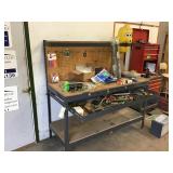 Large workbench with drawer