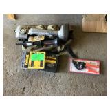 Carpet kicker, RAM set driver, rivet gun and