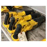 3 Dewalt reciprocating saw's no batteries