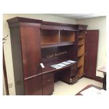 Large executive wall credenza