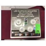 LED Surface Mount Lights w/Remote LED Surface Mount Lights w/Remote