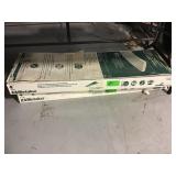 Two 4-Lamp 4' Commercial Fluorescent Wraparound Two 4-Lamp 4' Commercial Fluorescent Wraparound