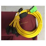 4-Prong Heavy Duty Extension Cord Splitter 4-Prong Heavy Duty Extension Cord Splitter