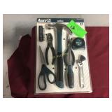 17-Piece Homeowners Tool Set, Anvil 17-Piece Homeowners Tool Set, Anvil