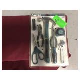 17-Piece Homeowners Tool Set, Anvil 17-Piece Homeowners Tool Set, Anvil
