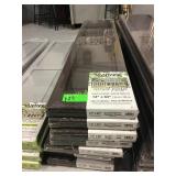 8 Pairs Raised Panel Shutters 14' x 63', Brown 8 Pairs Raised Panel Shutters 14' x 63', Brown