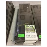 5 Pairs Raised Panel Shutters 14' x 47', Brown 5 Pairs Raised Panel Shutters 14' x 47', Brown
