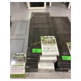 6 Pairs Raised Panel Shutters 14' x 39', Brown 6 Pairs Raised Panel Shutters 14' x 39', Brown