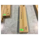 Four 46' x 64' White Cordless Mini Blinds Four 46' x 64' White Cordless Mini Blinds