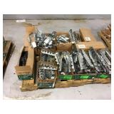 Pallet Assorted Hangers and Brackets- See Images Pallet Assorted Hangers and Brackets- See Images