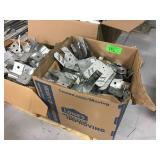 Box of Assorted Hangers and Brackets- See Images Box of Assorted Hangers and Brackets- See Images