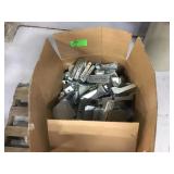 Box of Assorted Hangers and Brackets- See Images Box of Assorted Hangers and Brackets- See Images