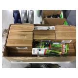 Large Box of Tire Tools- Gauges and Repair Large Box of Tire Tools- Gauges and Repair