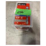 3-Packs of Wedge Anchors 5/8' x 5' 3-Packs of Wedge Anchors 5/8' x 5'