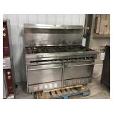 Sunfire gas 10 burner double oven