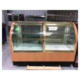 6 foot Two sided waterfall display case one side 6 foot Two sided waterfall display case one side