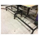 Two wine glass racks in fair condition Two wine glass racks in fair condition