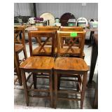 4 wood barstools scrapes and scratches 4 wood barstools scrapes and scratches