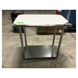 New 24' x 36' stainless steel worktable no New 24' x 36' stainless steel worktable no