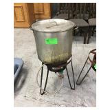 Turkey fryer with burner no propane tank