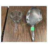 Two strainers Two strainers