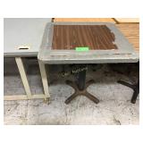 30' x 30' table 30' x 30' table