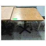30' x 30' table 30' x 30' table