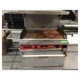 Vulcan 36 inch gas flat grill oven condition