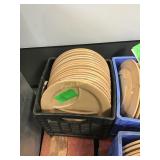 Crate of plates