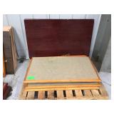 Large rectangular table tops only Large rectangular table tops only