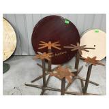 5 - 48 inch round table tops and bases