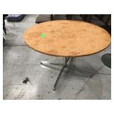48 inch round table with chrome legs 48 inch round table with chrome legs