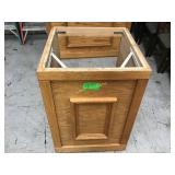 25 inch wide by 25 1/2 inch deep oak counter no 25 inch wide by 25 1/2 inch deep oak counter no
