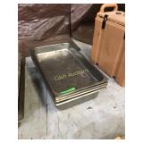 Stainless steel chafing inserts Stainless steel chafing inserts