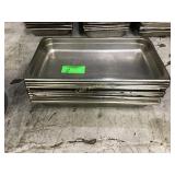 Stainless steel chafing pans