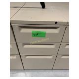 3-Drawer Supply Cabinet