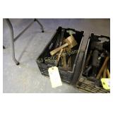 Lot of sledge hammers