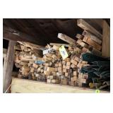 Lot of boundary stakes