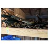 Lot of metal fence post