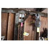 chains & bumper jack